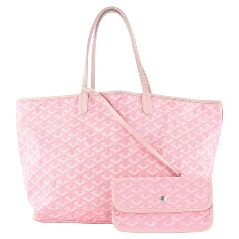 goyard st louis tote pink